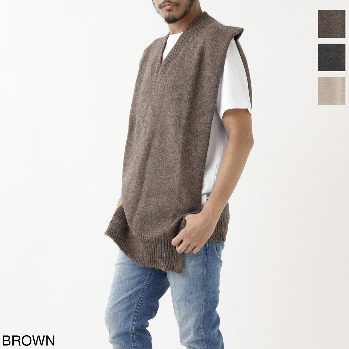 【アウトレット】メゾンマルジェラ Maison Margiela タバード ベスト s50th0057 s18145 123m【返品送料無料】