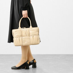 ボッテガヴェネタ　マザーズバッグ ボッテガヴェネタ BOTTEGA VENETA トートバッグ ベージュ 729043 v2fy1 9796 ARCO【返品送料無料】