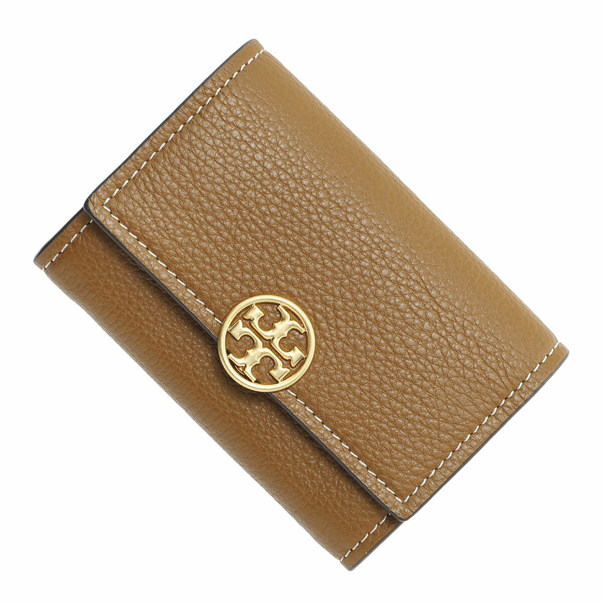 トリーバーチ 財布（レディース） 【5/18限定!当選確率1/2!MAX100%POINT BACK!※要エントリー】トリーバーチ TORY BURCH 2つ折り財布 小銭入れ付き ブラウン 140910 905 MILLER【返品送料無料】[2023SS]