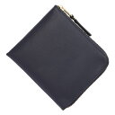 コム デ ギャルソン 財布 レディース コム デ ギャルソン COMME des GARCONS コインケース ブルー メンズ レディース sa3100 navy CLASSIC LEATHER WALLET【返品送料無料】【ラッピング無料】[2024SS]