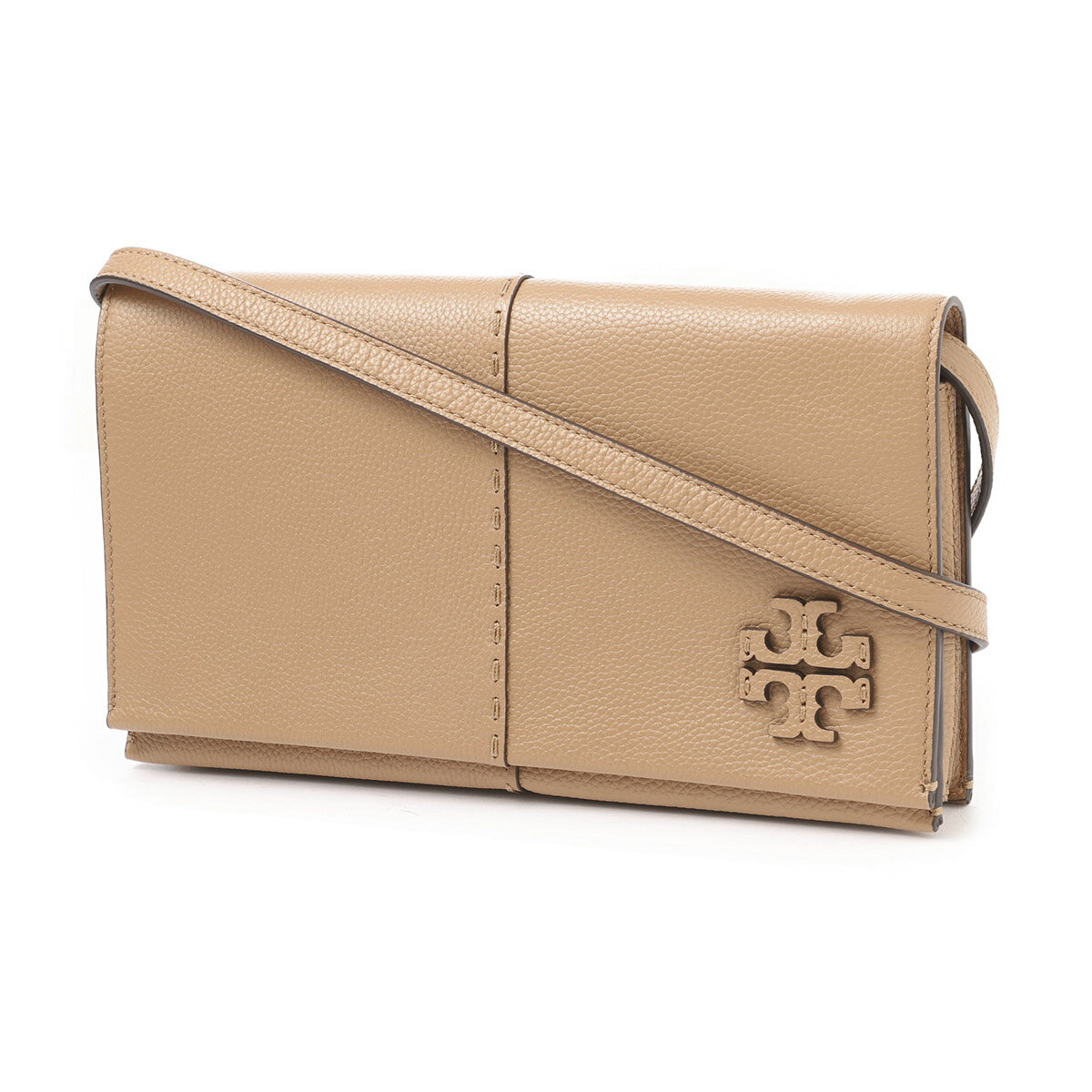 トリーバーチ バッグ（レディース） 【アウトレット】トリーバーチ TORY BURCH ショルダーバッグ クラッチバッグ ブラウン レディース 137247 227【返品送料無料】【ラッピング無料】[2023SS]