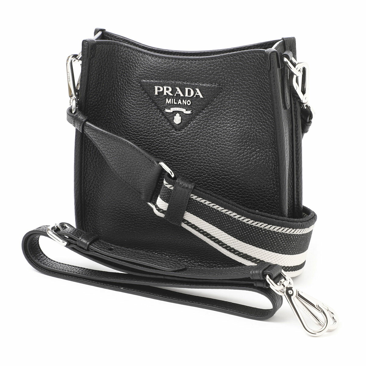 プラダ PRADA ショルダーバッグ ブラック レディース 1bh191 v3oo 2dkv f0002【返品送料無料】【ラッピング無料】