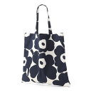 【ネコポス対応(4点まで)】マリメッコ marimekko トートバッグ ブルー レディース 072168 855 UNIKKO ウニッコ【返品送料無料】【ラッピング無料】