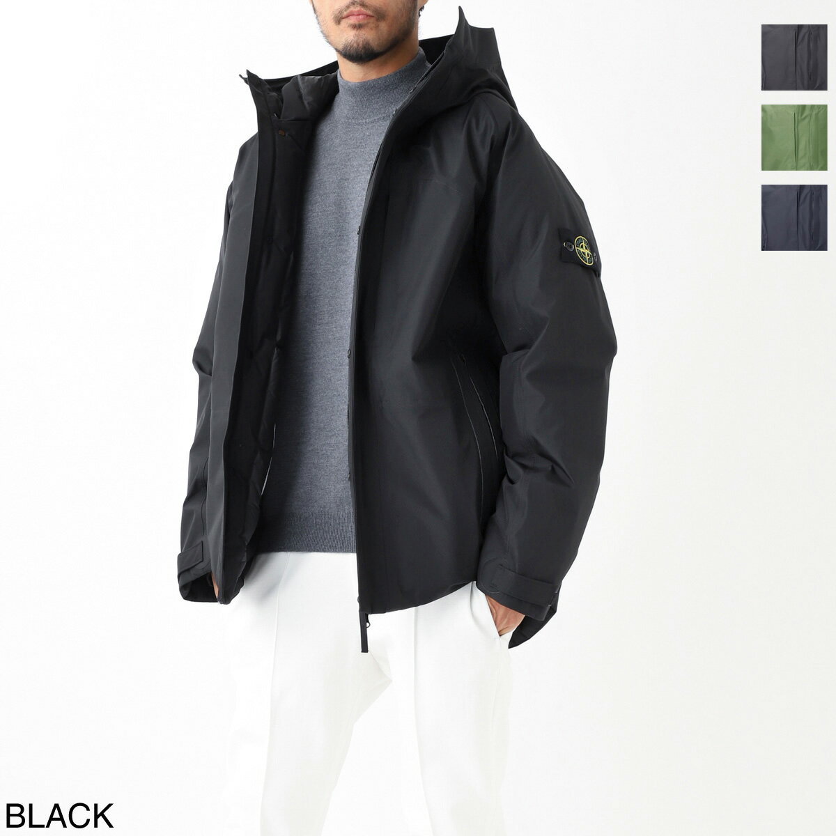 ストーンアイランド STONE ISLAND ダウンジャケット 771541926 v0029 3L GORE-TEX IN RECYCLED POLYESTER DOWN