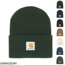 【アウトレット】【ネコポス対応(1点まで)】カーハート ワークインプログレス Carhartt WIP ニットキャップi020222 0we darkcedar...