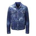 【6万円均一】【アウトレット】ディースクエアード DSQUARED2 デニムジャケット ブルー s79am0045 s30342 470 ICON DAN JEAN JACKET【返品送料無料】[2023SS]