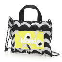 マリメッコ 【アウトレット】マリメッコ marimekko クロスボディバッグ サコッシュ ブラック レディース 091667 821 FUNNY CROSS POCKET LAINE BAG【返品送料無料】【ラッピング無料】