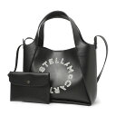 【10万1円均一】【アウトレット】ステラマッカートニー STELLA McCARTNEY トートバッグ 2WAY ショルダーバッグ ブラック レディース 513860 wp0139 1000 LOGO【返品送料無料】【ラッピング無料】 2023SS