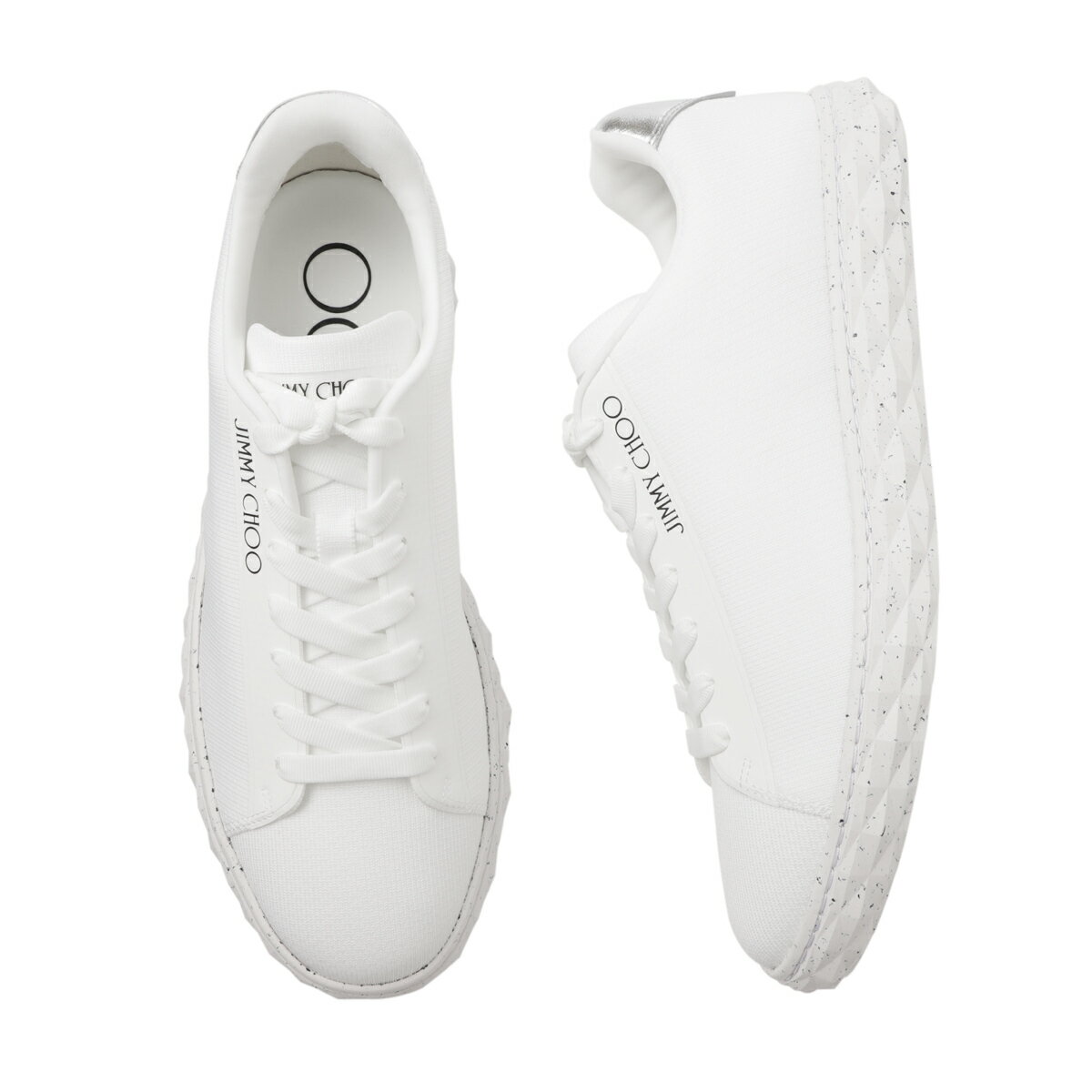 ジミーチュウ JIMMY CHOO スニーカー ホワイト メンズ 大きいサイズあり diamond light m myu v white DIAMOND LIGHT M【あす楽対応_関東】【返品送料無料】【ラッピング無料】【WLCP】のサムネイル