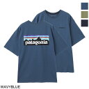 パタゴニア patagonia クルーネック半袖Tシャツ 38504 wavb P-6 Logo Responsibili-Tee【あす楽対応_関東】【返品送料無料】 2023SS