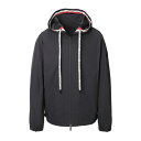 モンクレール 【アウトレット】【ラスト1点】モンクレール MONCLER フーデッドブルゾン ブラック メンズ carles 1a00170 54a91 999 CARLES【返品送料無料】【ラッピング無料】[2024SS][outnew]