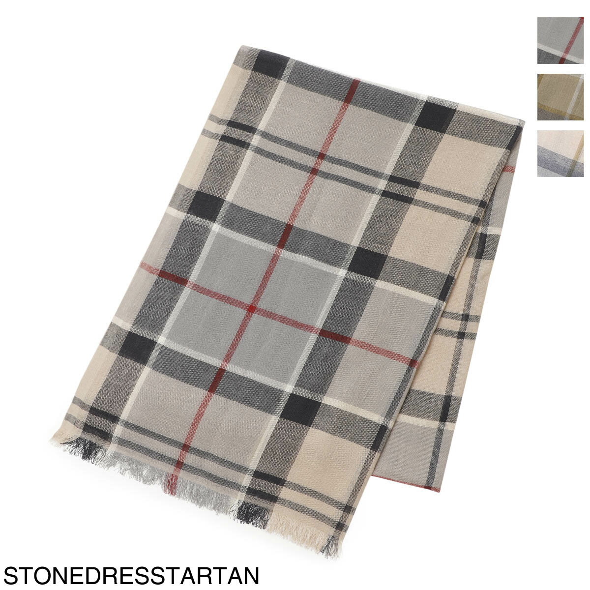 【アウトレット】バブアー Barbour スカーフ usc0315tn32 stonedresstartan WELTON TARTAN SCARF【返品送料無料】 2023SS