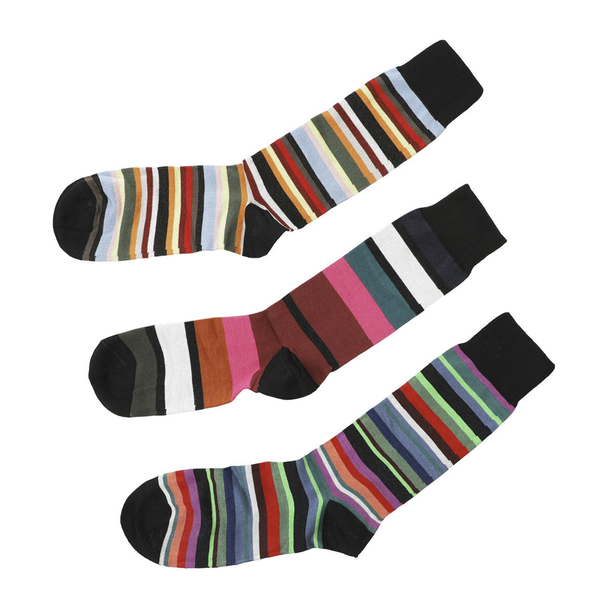 【アウトレット】ポールスミス Paul Smith ポールスミス 靴下 3足セット ソックス マルチカラー メンズ m1a sock kbstrp 79 MEN SOCK 3 PACK【あす楽対応_関東】【返品交換不可】【ラッピング無料】[2023SS]のサムネイル