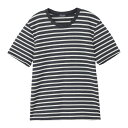 セントジェームス 【アウトレット】セントジェームス SAINT JAMES クルーネックTシャツ ブルー メンズ レディース la vigne 1430 jb navy ch ecru LA VIGNE【返品送料無料】【ラッピング無料】