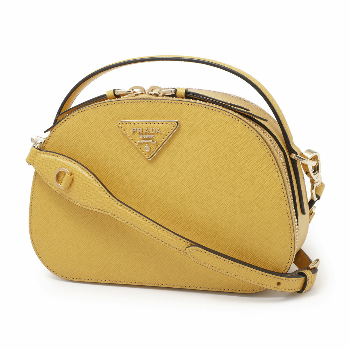 プラダ PRADA ハンドバッグ 2WAY ショルダーバッグ イエロー レディース 1bh123 voog nzv f065y ODETTE【あす楽対応_関東】【返品送料無料】【ラッピング無料】のサムネイル