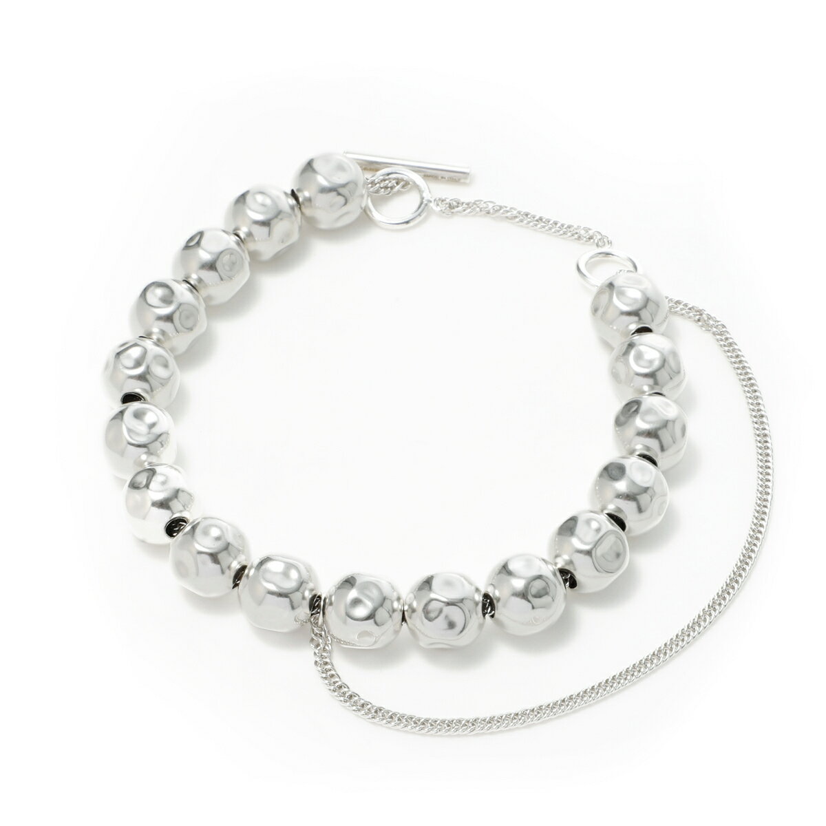 【アウトレット】ジルサンダー JIL SANDER ブレスレット シルバー j29uy0013 j12002 044 SWEET CONNECTION BRACELET 1【返品送料無料】[2023SS]