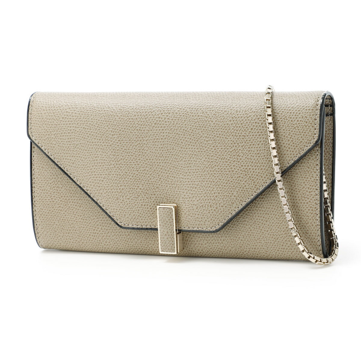 ヴァレクストラ Valextra 長財布 小銭入れ チェーン付き チェーンウォレット グレー メンズ レディース sges0009028locpl99 mo ISIDE イジィデ チェーンウォレット【返品送料無料】のサムネイル