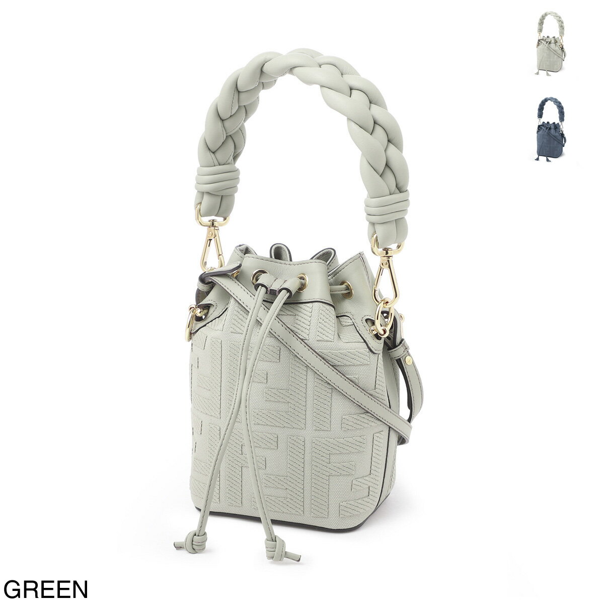 フェンディ FENDI バケットバッグ 2WAY ショルダーバッグ レディース 8bs010 anxd f1k3b MINI MON TRESOR【あす楽対応_関東】【返品送料無料】【ラッピング無料】[2023SS]のサムネイル