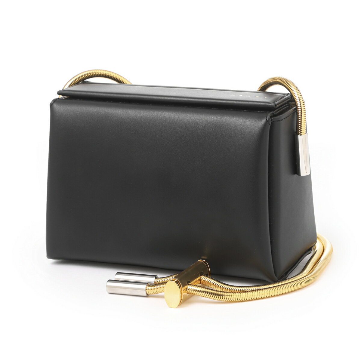 【アウトレット】マルニ MARNI ハンドバッグ クロスボディバッグ ブラック レディース sbmp0132u0 lv589 00n99 TOGGLE SMALL【返品送料無料】【ラッピング無料】[2023SS]