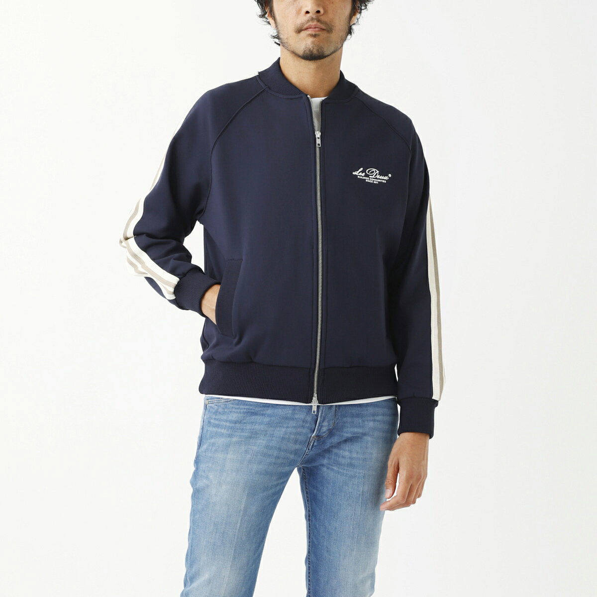 レドゥ Les Deux トラックジャケット ブルー ldm610096 460215 STERLING TRACK JACKET