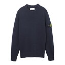 【4/1限定 当選確率1/2 MAX100 POINT BACK ※要エントリー】ストーンアイランド STONE ISLAND クルーネックニット ブルー 7115552a3 v0020 552A3【あす楽対応_関東】【返品送料無料】