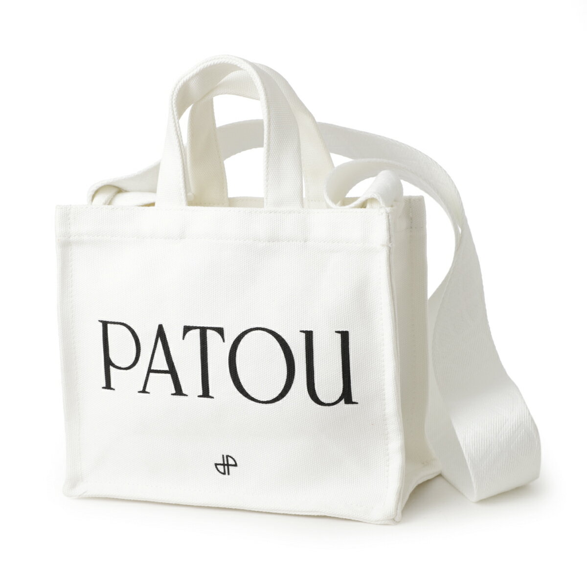 パトゥ Patou トートバッグ ショルダーバッグ ホワイト ac0250076 090c PATOU SMALL TOTE BAG