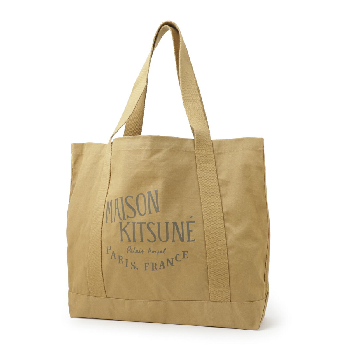 メゾンキツネ MAISON KITSUNE トートバッグ イエロー lw05102ww0008 p760 trench パレロワイヤル ショッピングバック