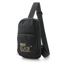 エンポリオアルマーニ EA7 EMPORIO ARMANI ショルダーバッグ スリングバッグ ブラッ ...
