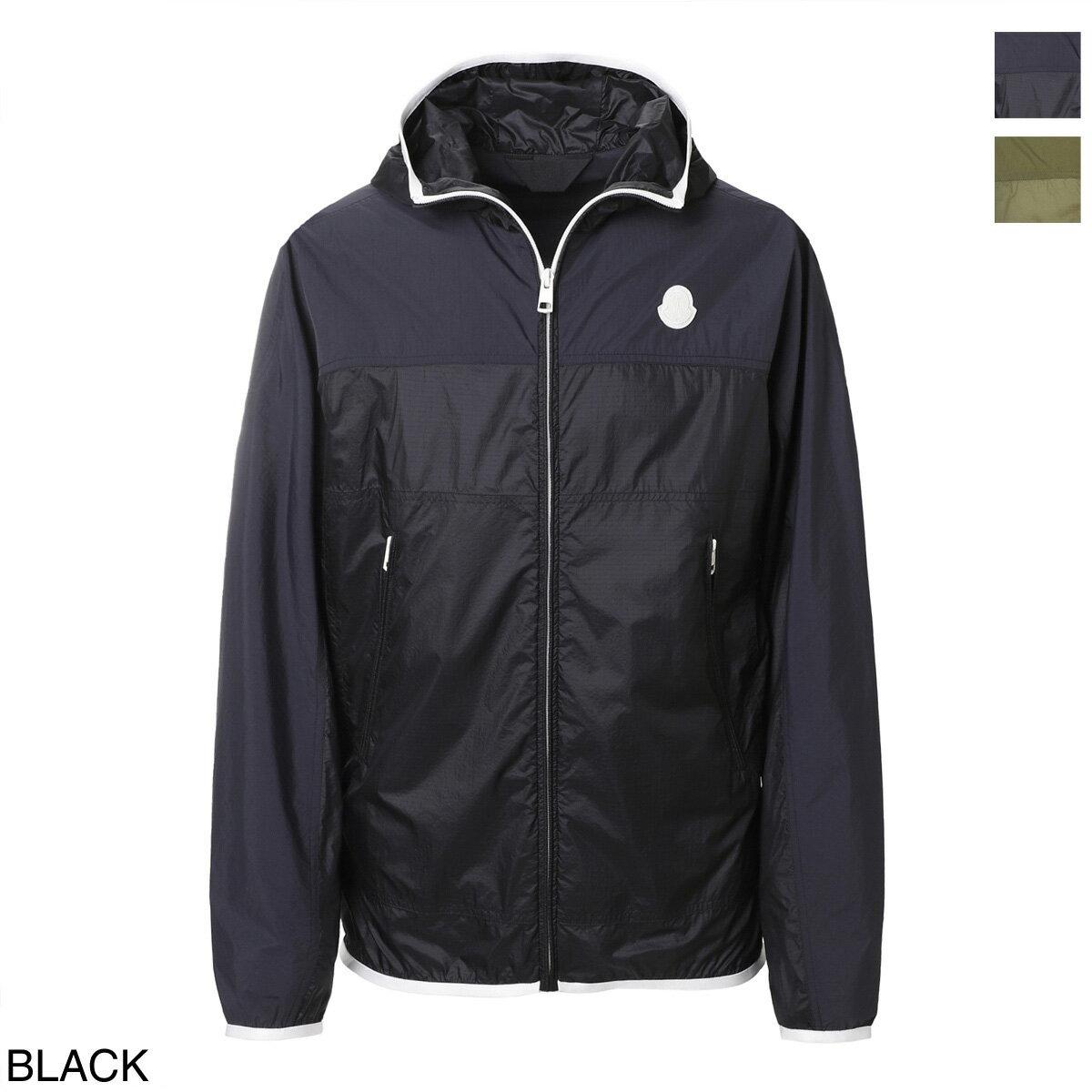 モンクレール ブルゾン メンズ 【5/15限定!当選確率1/2!MAX100%POINT BACK!※要エントリー】モンクレール MONCLER フード付きブルゾン レインコート algedi 1a00078 68953 p99 ALGEDI【返品送料無料】