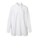 アミ AMI ALEXANDRE MATTIUSSI ミニワンピース シャツワンピース ホワイト fdr108 co0014 168 naturalwhite【返品送料無料】