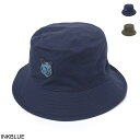 【アウトレット】メゾンキツネ MAISON KITSUNE バケットハット lm06113ww0088 p476 inkblue【返品送料無料】