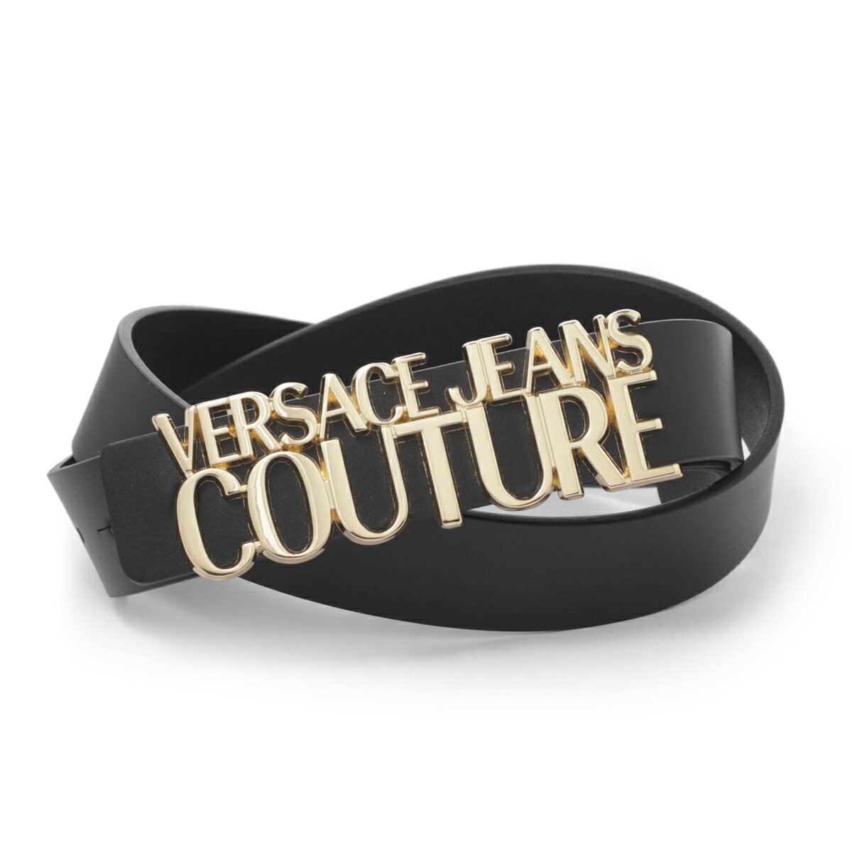 【5/20限定!当選確率1/2!MAX100%POINT BACK!※要エントリー】ヴェルサーチェ VERSACE JEANS COUTURE ベルト ブラック 75ya6f09 zp228 g89【返品送料無料】[2023AW]