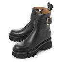 【アウトレット】クロエ Chloe アンクルブーツ ブラック レディース 大きいサイズあり chc23a893ex 001 black OWENA【返品送料無料...