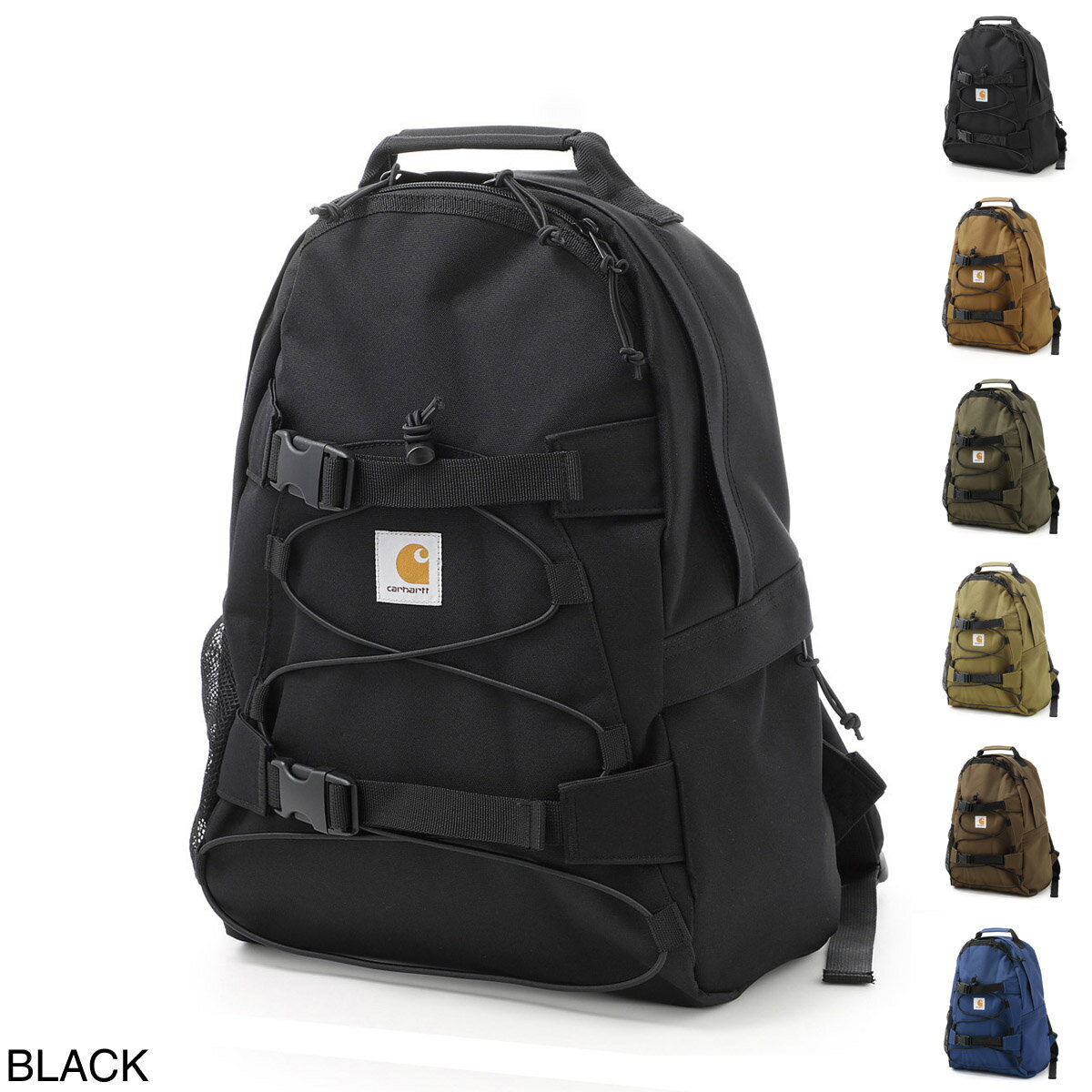 カーハート ワークインプログレス Carhartt WIP バックパック リュックサック メンズ i031468 89xx black KICKFLIP BACKPACK