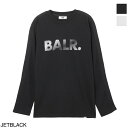 ボーラー BALR. 長袖Tシャツ franck relaxed tunnel longsleeve tshirt jetblack FRANCK RELAXED TUNNEL LONGSLEEVE T-SHIRT【返品送料無料】[2023AW]