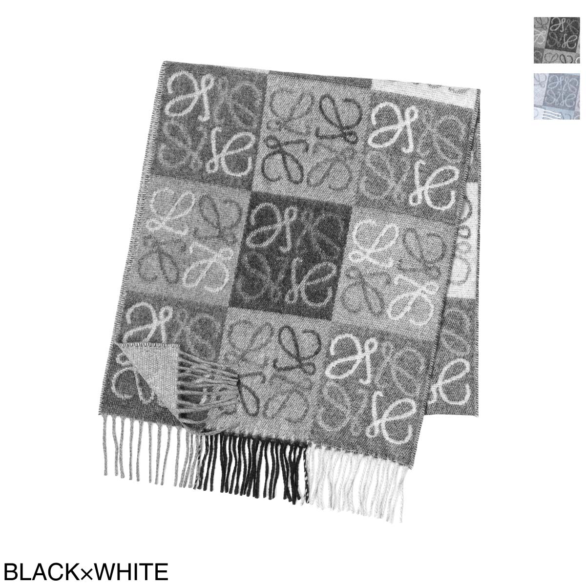 ロエベ LOEWE マフラー アナグラムスカーフ レディース f810487x17 1102【返品送料無料】のサムネイル