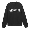 【アウトレット】【ラスト1点】ディースクエアード DSQUARED2 スウェット ブラック s74gu0663 s25538 900【あす楽対応_関東】【返品送料無料】 2023AW