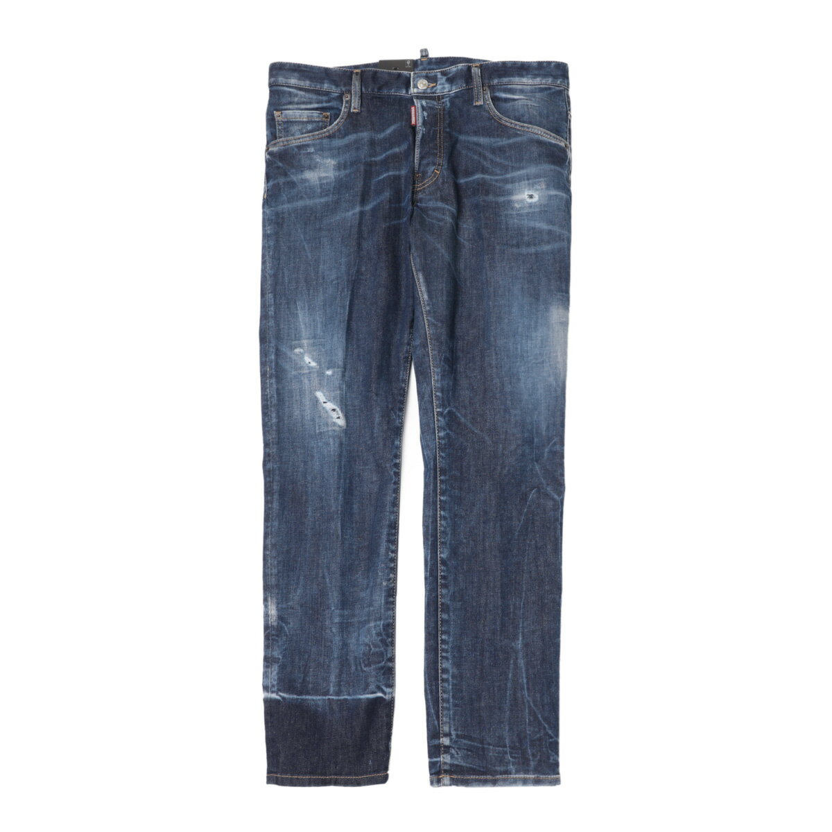 ディースクエアード DSQUARED2 ボタンフライジーンズ ブルー s74lb1338 s30789 470 SKATER JEANS【返品送料無料】[2023AW]