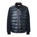 モンクレール MONCLER ダウン切り替え ジップアップ カーディガン ブルー 9b00001 m1509 742