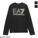 エンポリオアルマーニ EA7 EMPORIO ARMANI クルーネック 長袖Tシャツ 6rpt04 pjffz 0208 LOGO SERIES【あす楽対応_関東】【返品送料無料】[2023AW]