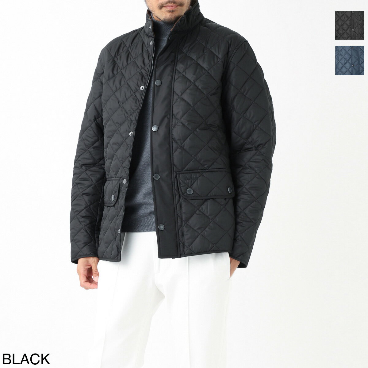 バブアー キルティングコート メンズ バブアー Barbour キルティングジャケット キルティングブルゾン メンズ mqu1715bk11 black BARBOUR LOWERDALE QUILT【返品送料無料】【ラッピング無料】[2023AW]