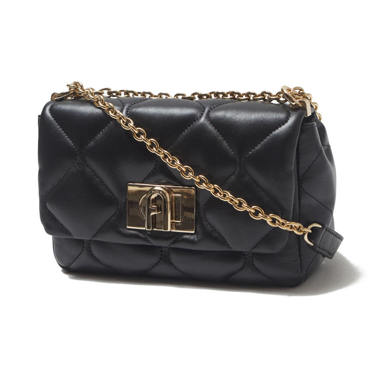 フルラ ショルダーバッグ（レディース） フルラ FURLA ショルダーバッグ ブラック wb01062 bx2267 o6000 nero FURLA 1927 MINI CROSSBODY 20【返品送料無料】[2023AW]