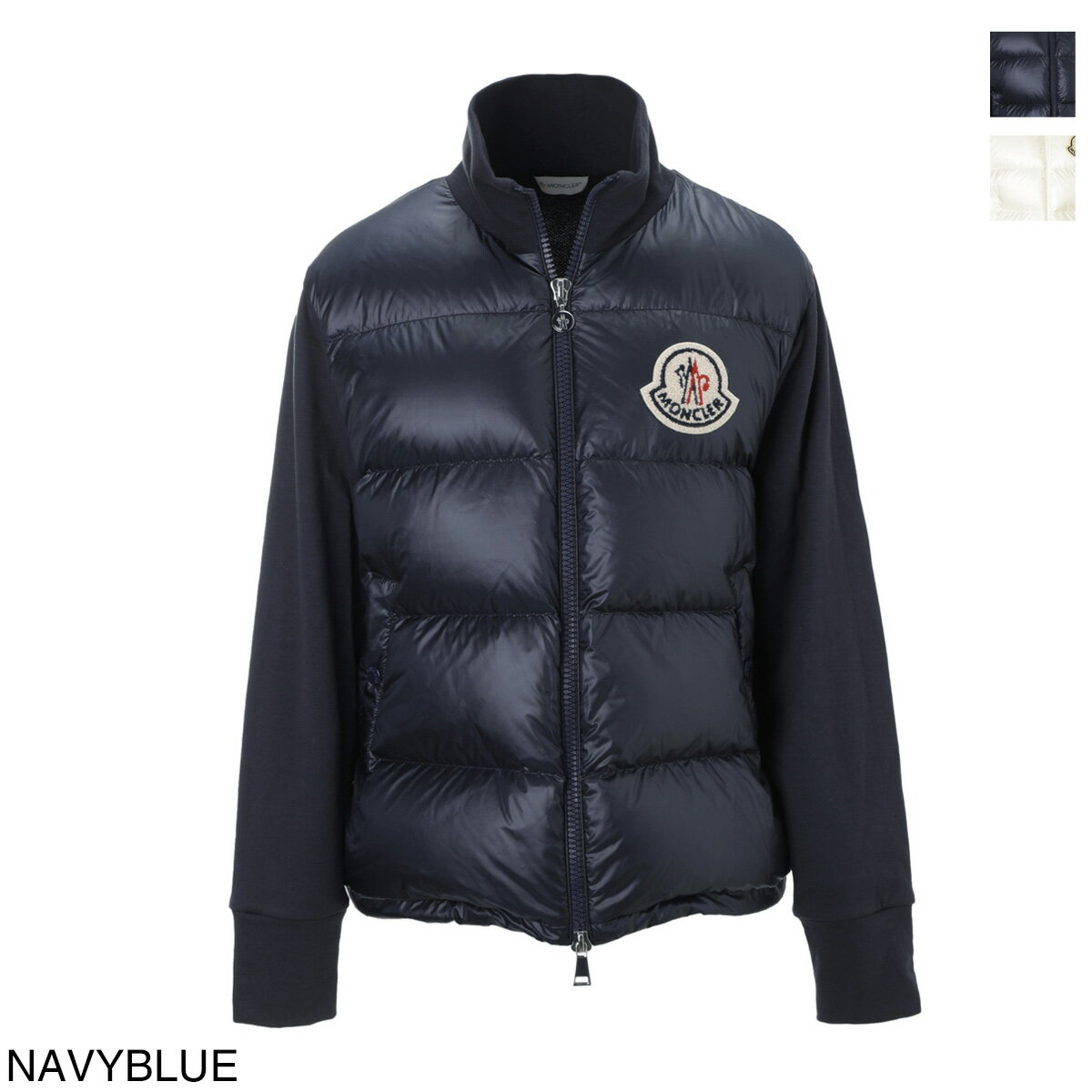 【アウトレット】モンクレール MONCLER ダウン切り替え スウェット 8g00014 89a2y 778【返品送料無料】