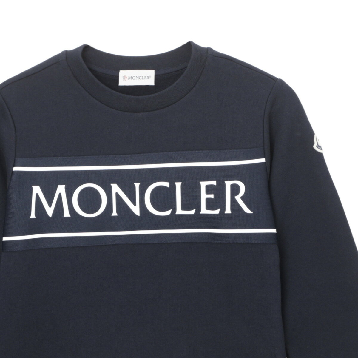 モンクレール MONCLER スウェット ブルー 8g00016 899ps 778【返品送料無料】[2023AW] 3