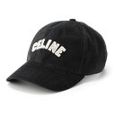 セリーヌ CELINE ベースボールキャップ ブラック メンズ 2aux3 580w 38no CASQUETTE BASEBALL CELINE STUD【返...