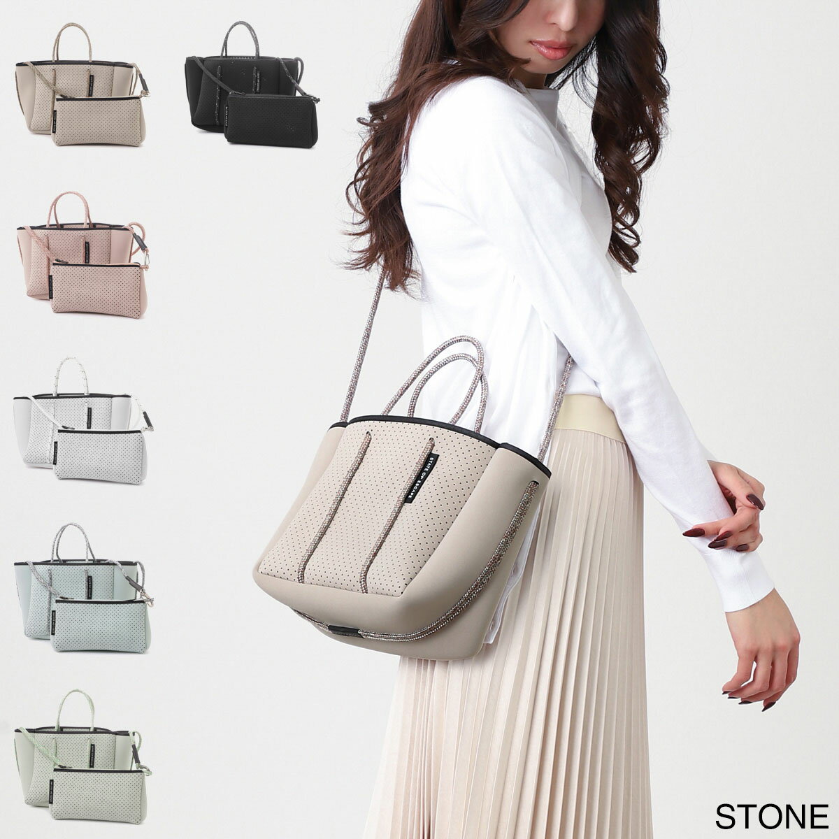 ステートオブエスケープ STATE OF ESCAPE トートバッグ 2WAY ショルダーバッグ レディース petite escape stone PETITE ESCAPE プティ エスケープ