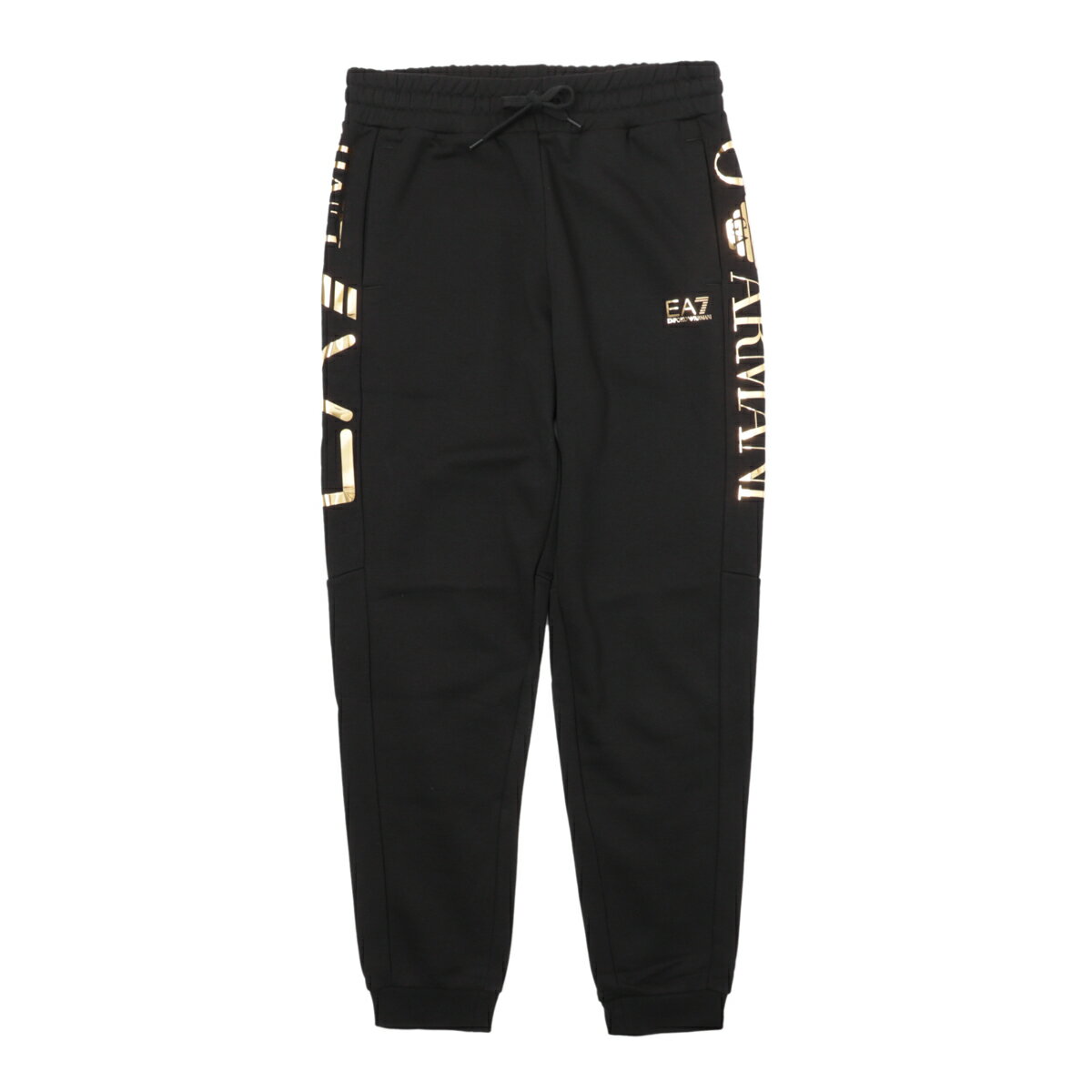 エンポリオアルマーニ EA7 EMPORIO ARMANI スウェットパンツ ブラック メンズ 6rpp96 pjhlz 0208 TRAIN LOGO SERIES M PANTS CH EXTENDED LOGO BR【返品送料無料】【ラッピング無料】[2023AW]