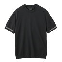 エンポリオアルマーニ EMPORIO ARMANI クルーネック半袖ニット ブラック 6r1teb 1jfiz 0093【あす楽対応_関東】【返品送料無料】[2023AW]