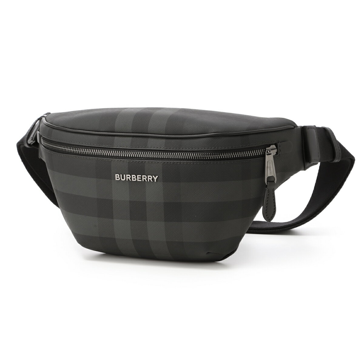 【10万1円均一】【5/10限定!当選確率1/2!MAX100%POINT BACK!※要エントリー】バーバリー BURBERRY ベルトバッグ グレー 8073267 charcoal ML CASON BRT【返品送料無料】[2023AW]