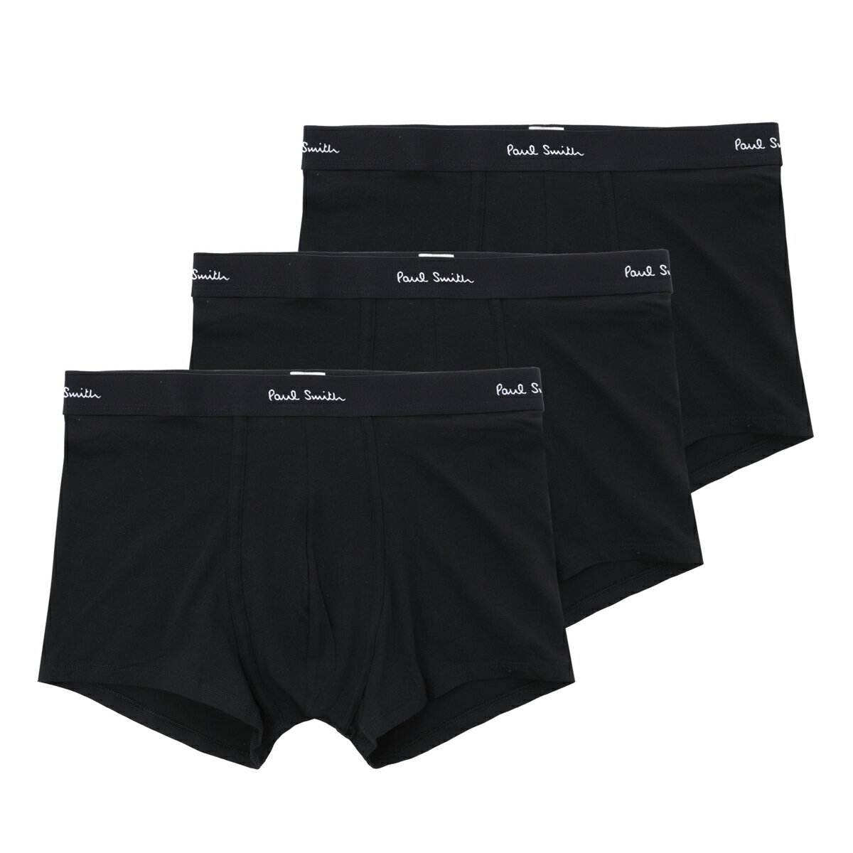 ポールスミス Paul Smith ボクサーパンツ 3枚セット ブラック メンズ m1a 914 m3pk 79 MEN TRUNK 3 PACK PLAIN【返品交換不可】【ラッピング無料】[2023AW]